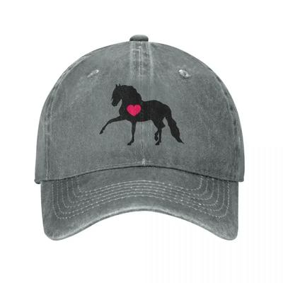 Paso Fino Serce Koń Bawełniana Czapka Baseballowa dla Mężczyzn Kobiet Czapka Wyścigowa Czapki Wiosna Jesień Vintage Casquette Gorras