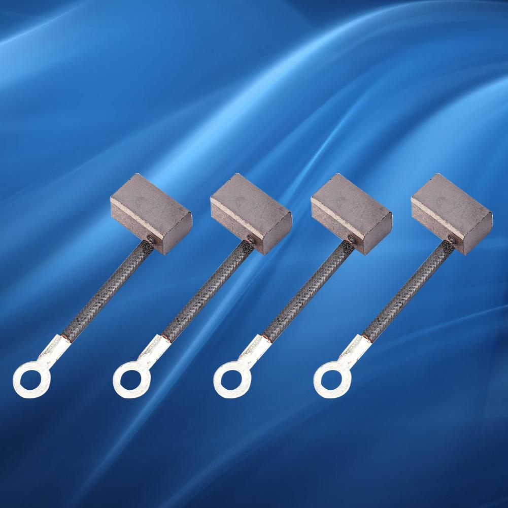 100 Stück Kohlebürsten Ersatzkits Passend für 12V 24V 48V DC Öl Wasserpumpe Motor J435A 9x8x14.5mm