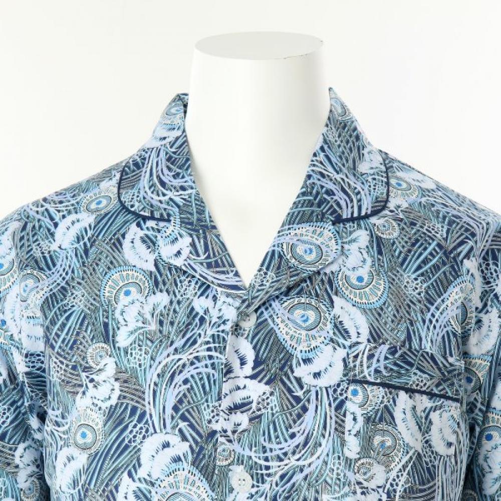 VenuS Men S Premium Cotton 100S Geometric Flower Pajama Vpaa218m