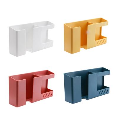 Handy-Lade-Organizer zur Wandmontage, stanzfreies Fernbedienungsregal