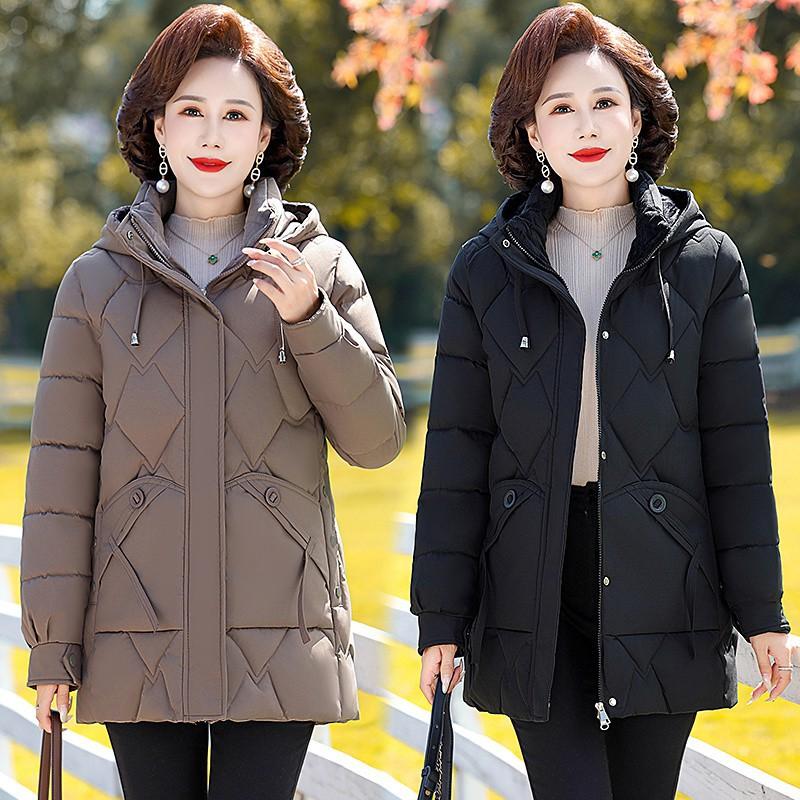 Winter Down Padded Jacket Plus Fertilizer Plus Size Loose Plus Velvet Padded Jacket Thickened Jacket