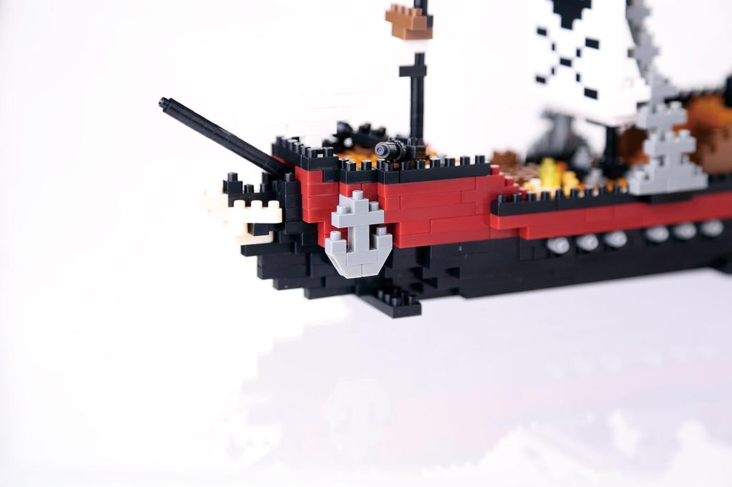 Kawada Nanoblock Pirate Ship 780pcs NBM-011