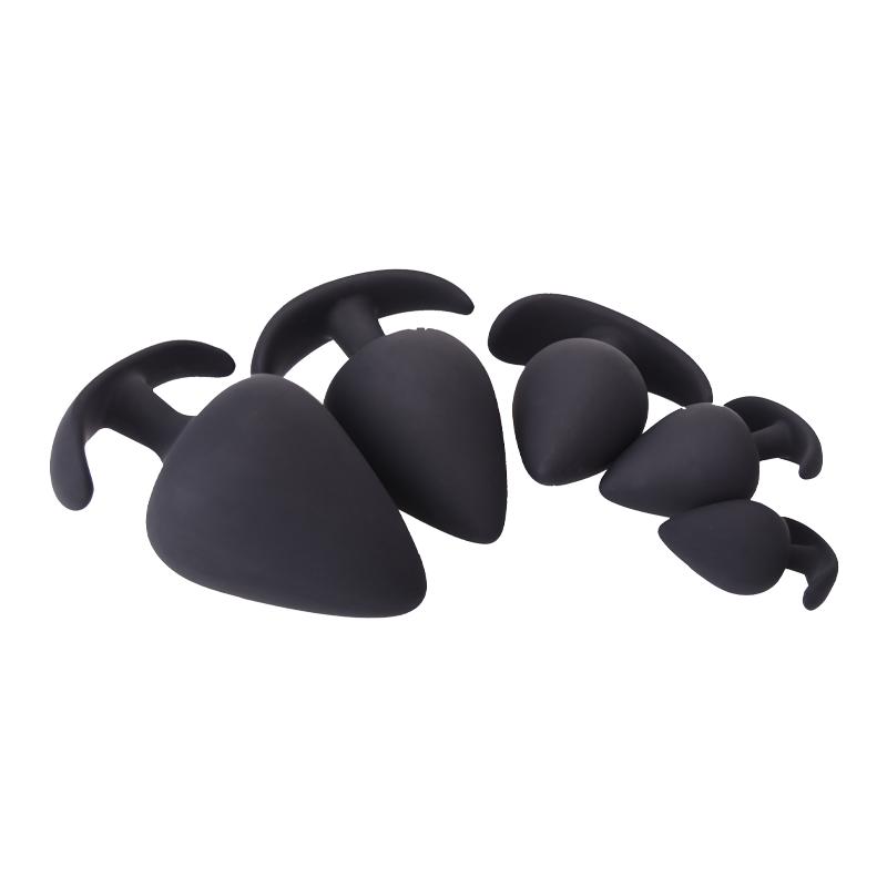 5 Different Sizes Anal Plug Trainer Dildo Massage Prostate Stimulator For Men Women Butt Plugs Sex Toys For Couples SM Adults 18