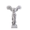 For Victory Goddess Desktop Resin Sculpture Winged Statue Ornament for Encouragement and Inspiration with Detailed Winged Design