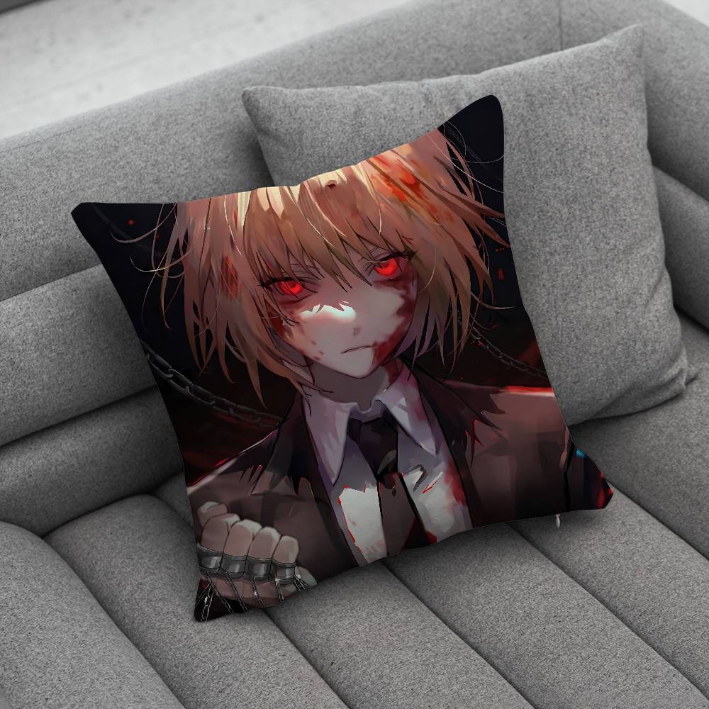 H-HUNTER Kurapika HUNTER Kuddfodral Kuddfodral Hem Soffkuddar Bilkuddar Kuddfodral Kontorskuddfodral Kudde