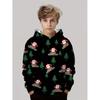 Christmas Hoodies for Kids Sweatshirts New Year Fashion Sweatshirts Casual Streetwear Santa Claus Kids Clothes Children Top