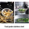 201 Stainless Steel Oil Strainer, Egg White Separator, and Flour Sifter Baking Tool