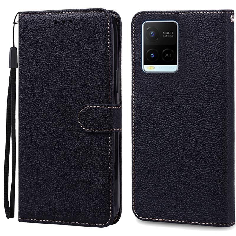 For Vivo Y21 2021 Y21S Deksel Lommebok Flipdeksel For Vivo Y33S Y33T Y32 Y21T Y21E Y21A Y21G VivoY21 Silikondeksel Coque Fundas Etui