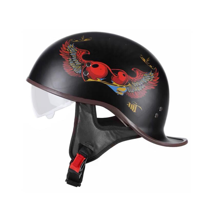 Lightweight Summer Motorcycle Half Helmet
