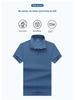 Herren 2024 Ice Silk Seamless Poloshirt - Kurzarm-Business-T-Shirt