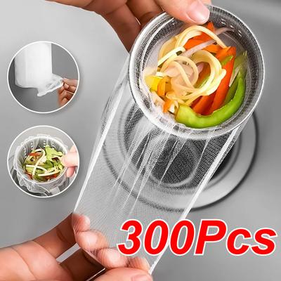 30-300 ks Jednorázový filtr do kuchyňského dřezu Kanalizační odtok Proti ucpávání Sáček na odpadky Síťka do dřezu Síťka do dřezu Síťka na odpadky