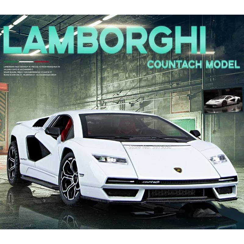 1/24 Lamborghini Countach LPI800-4 сплав спортивная модель автомобиля литая игрушечная — фото 11