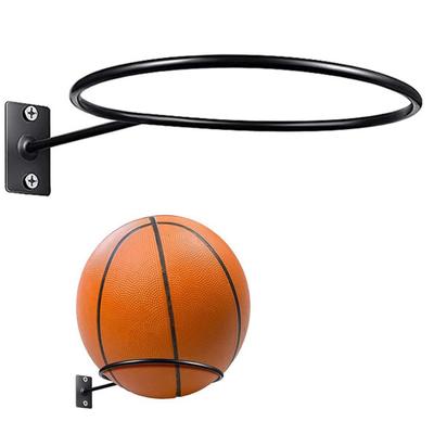 Portapalle Multifunzionale Calcio Basket Robusto espositore in ferro Appendiabiti