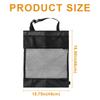Golf Cart Organizer Push Pull Golf Cart Bag Black Garage Net Bag Portable Golf Cross-border For Golf Cart Cart Storage Bag Parts