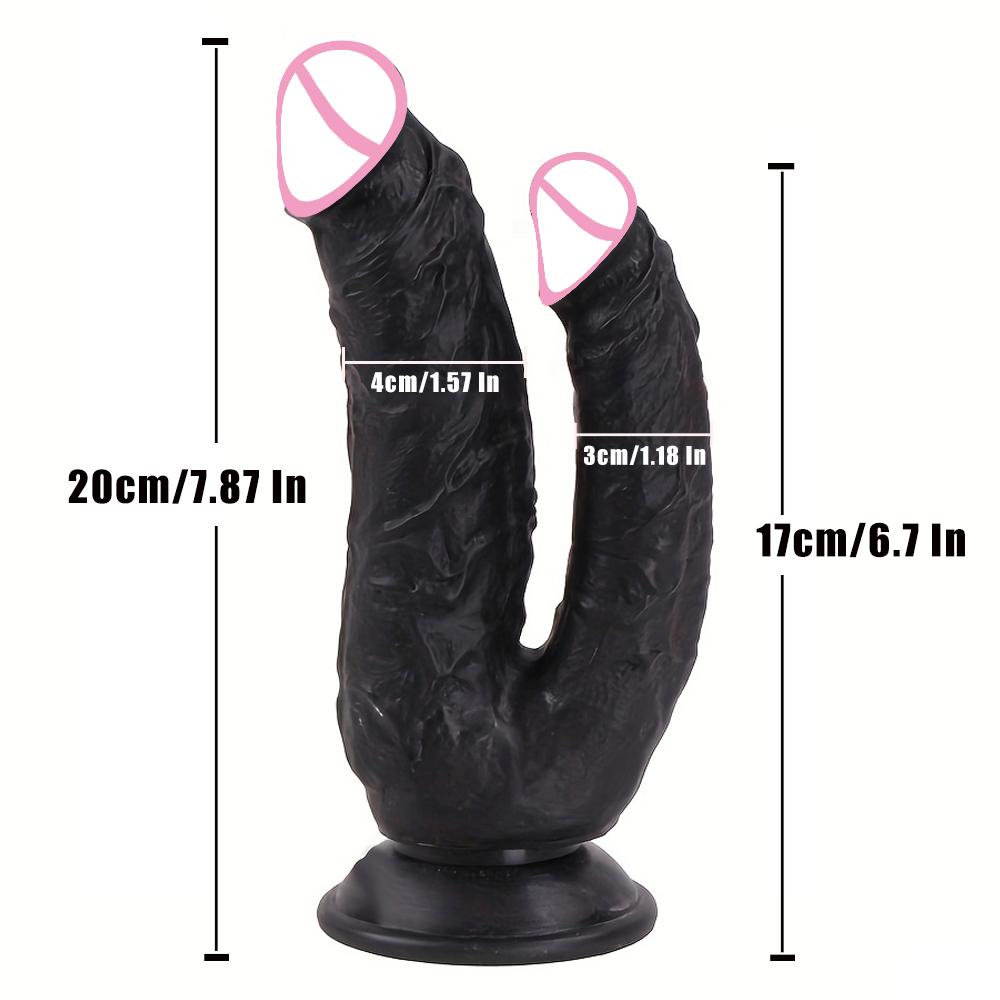 Double Headed Dildo Dick Big Anal Butt Plug Sex Machine Male Cock Penis for women man couples Huge Dildos Adult Female Sex Toys