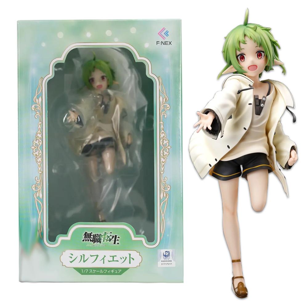 17CM Anime Mushoku Tensei Isekai Ittara Honki Dasu Sylphiette Figure 1/7 Standing Model Toy Doll Aciton Figure PVC