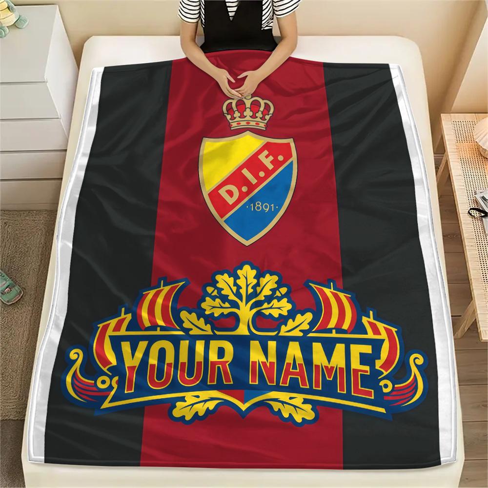 Custom Name DIF Flannel Blanket, High quality Comfortable for All Seasons, Home Decor, Warmth and Comfort