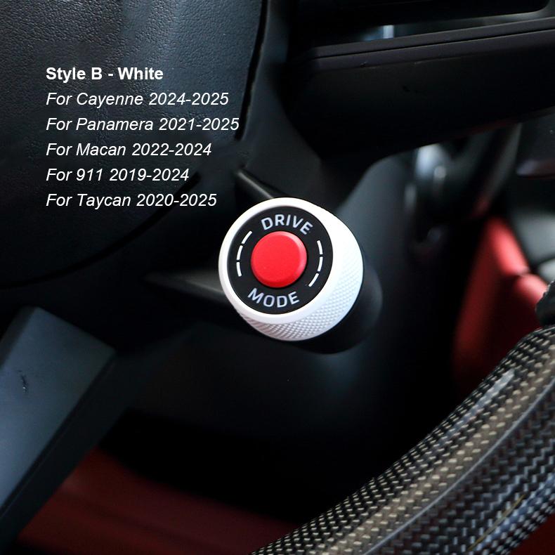 AABKV1 Automobile Steering Wheel SC Ejection Knob Button For Porsche Cayenne Panamera 2017-2025 Macan 911 2017-2024 718 16-23 Taycan