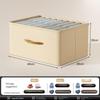 New Storage Box for Household Wardrobes Layered Organizing Boxes for Clothes and Pants Fabric Drawer Style Folding Storage Box