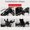 360° Rotation Electric Bicycle Phone Holder Non-slip Shockproof Motorcycle Phone Mount Universal Four-claw Cycling Phone Holder