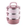 3-layer round, cherry blossom pink mcft629