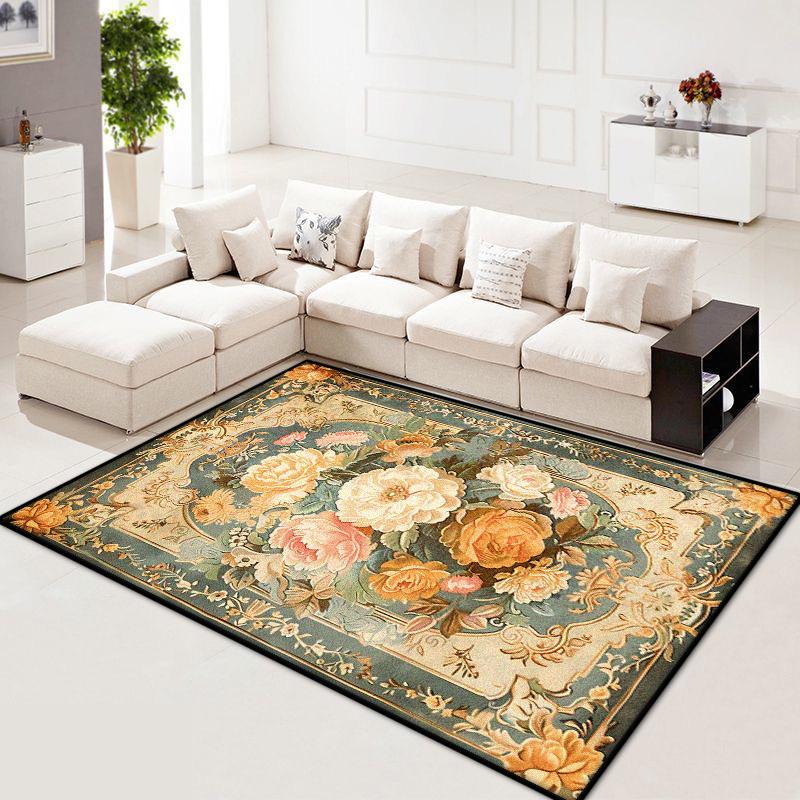 Covor de lux pentru living, stil nordic, decor retro, zonă canapea acasă, covoare mari, dormitor, noptieră, antiderapant, moale, covorașe de podea
