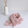30x220cm Spring And Summer Retro Wrinkle Scarf Narrow Long Design Solid Color Pure Linen Scarves Lenghten Scarf For Women