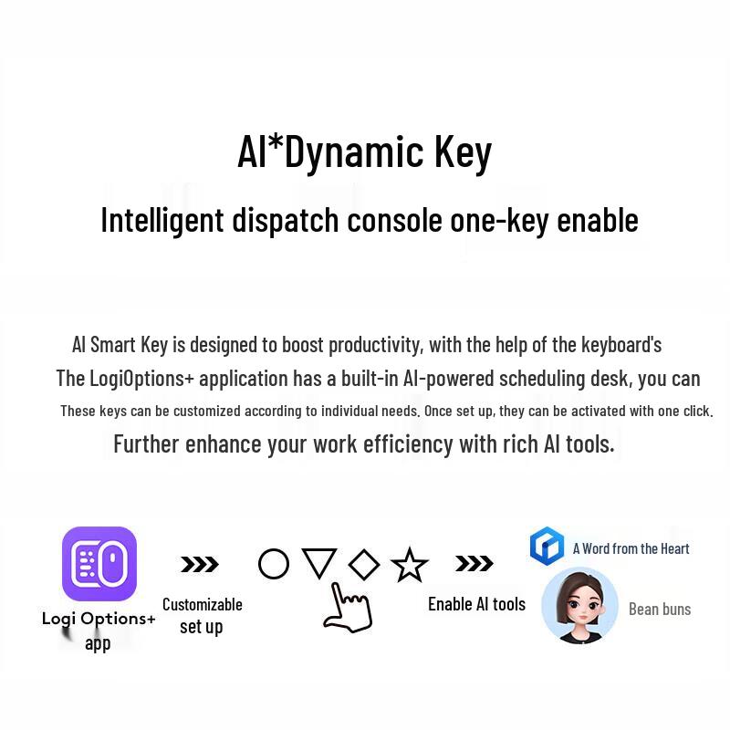 Logitech POP ICON Keys Wireless Bluetooth Keyboard