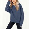 Boys Girls Hooded Pullover Loose Fit Color Sportswear Jacket for Casual Activewear
