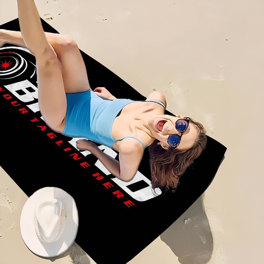 T-Turbo Logo Badetuch Mikrofaser Weich Wasserabsorbierend Atmungsaktiv Für Mädchen Kinder Dekorativ Cartoon Strandtuch