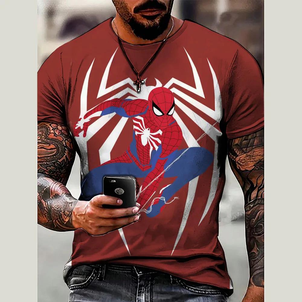 The New 2025 Summer Men's T-shirts Feature Soft and Breathable 3D Pattern Printing, Which Is Casual and Fashionable.