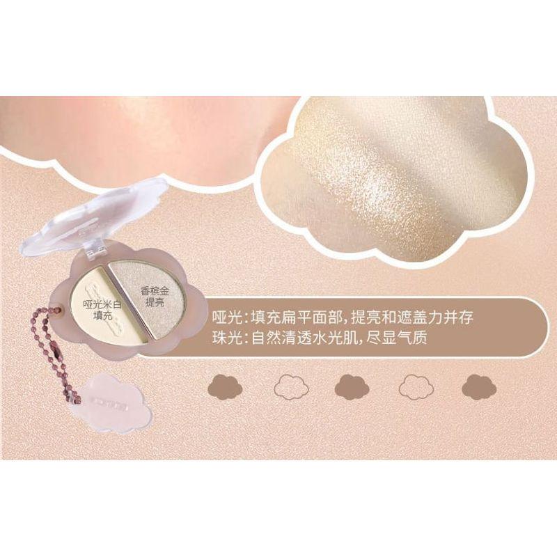 Kaxier - Cloud Keychain Highlighter Palette - 6 Colors