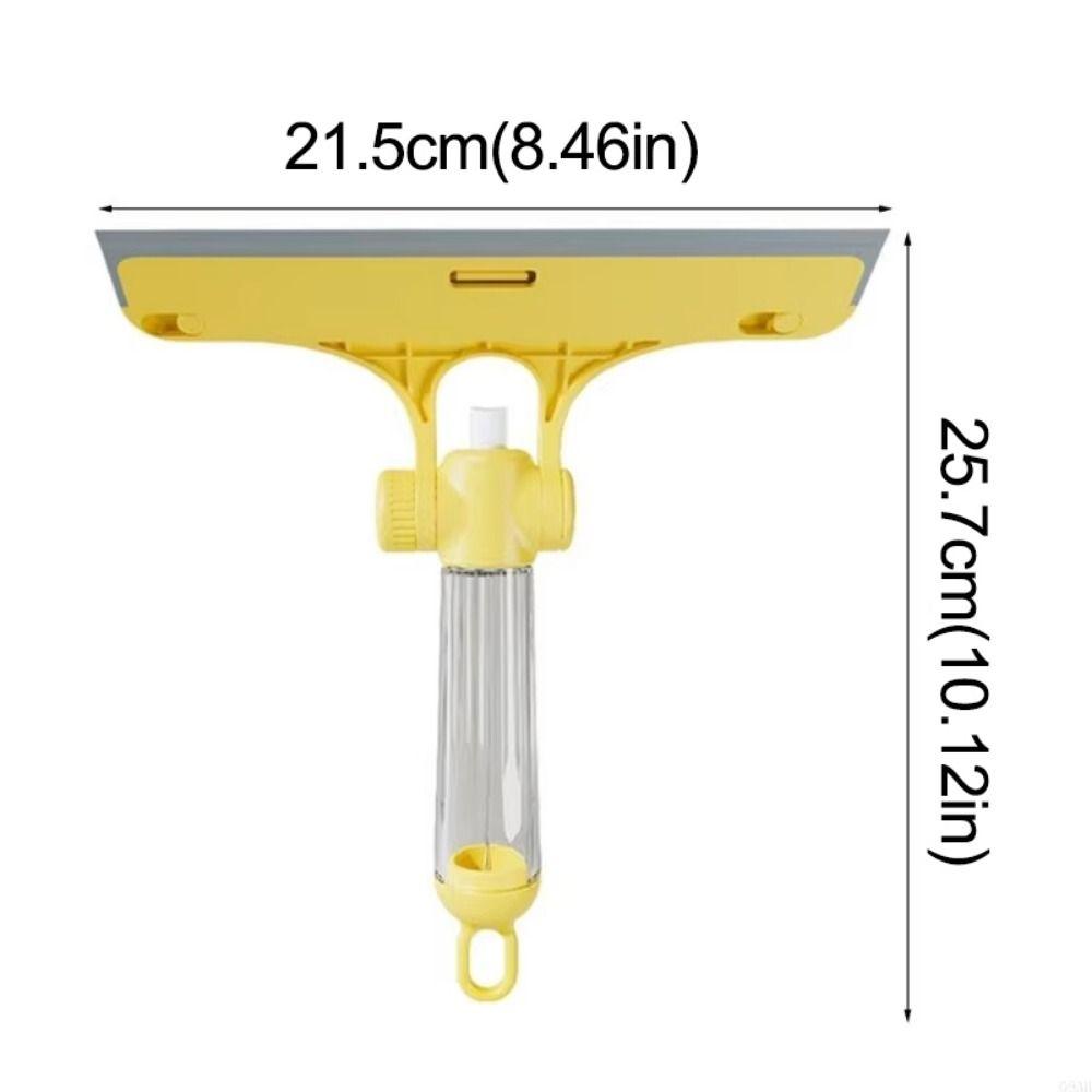 4 in 1 Window Cleaner Silicone Wiper Shower Squeegee Brush Bathroom Accessories