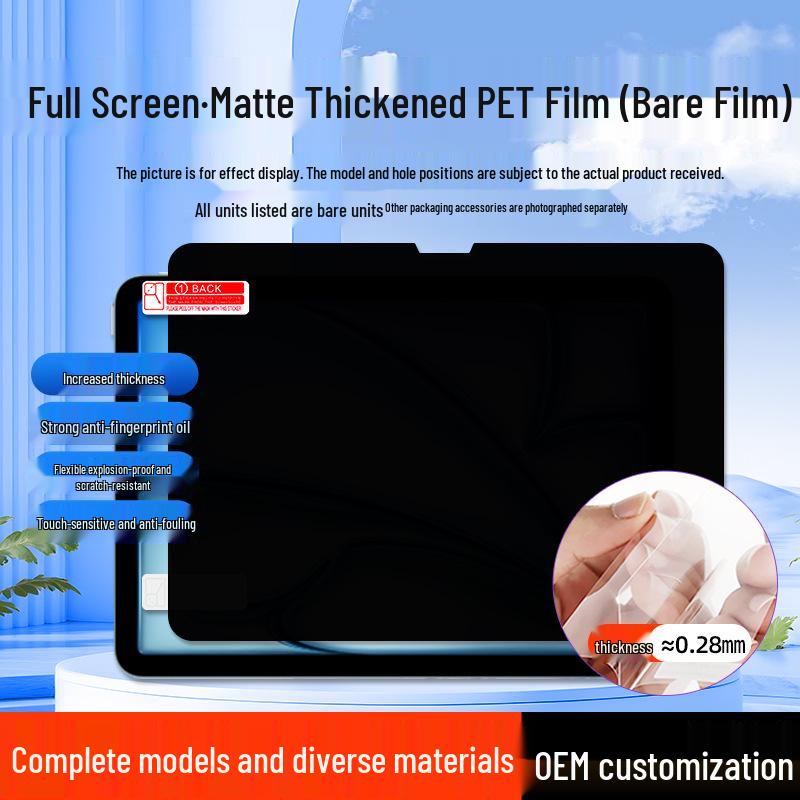 Film Hidrogel PET Mat de Înaltă Definiție 11 Inci Oppo Pad SE Rezistent la Explozii