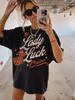 Lady Luck Casino Tee, Trendy Edgy Women’s Graphic Tee, Aesthetic Vintage Inspired Retro Graphic Tee