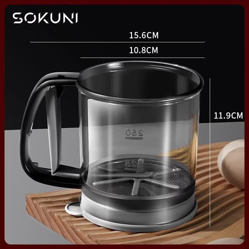Semi-Automatic Handheld Flour Sifter