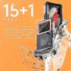 zmart Waterproof Phone Case Holster 15m Diving Swimming Premium Protective Housing with Strap for iPhone Samsung Phone Series Case Strap Waterproof