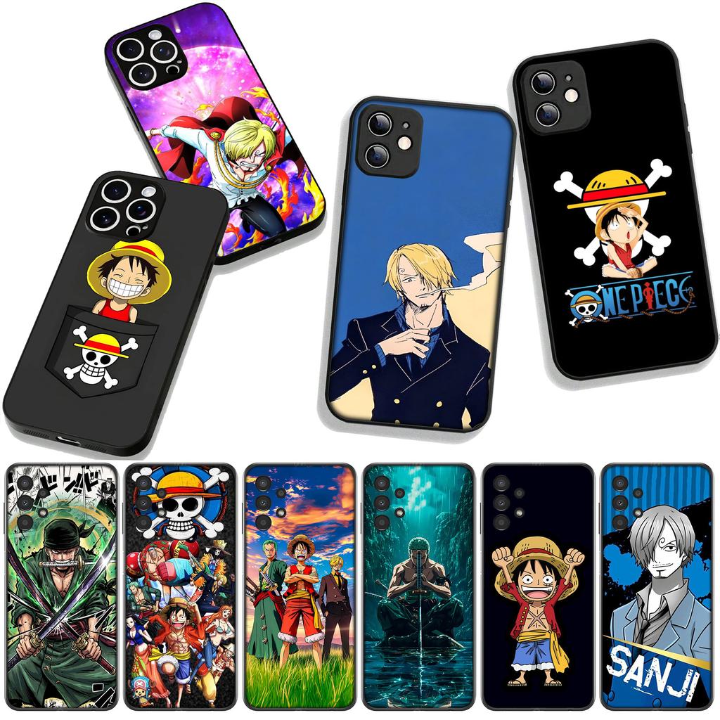 Comics Sanji One Zoro Pieces Luffy for Samsung Galaxy A36 A17 A26 A07 A35 A54 A53 A13 A33 A34 S8 S9 S20 S21 FE S10 Plus Case