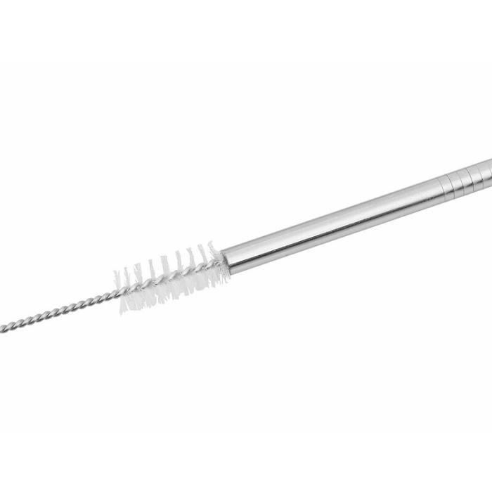 Set of 8 Stainless Steel Straws