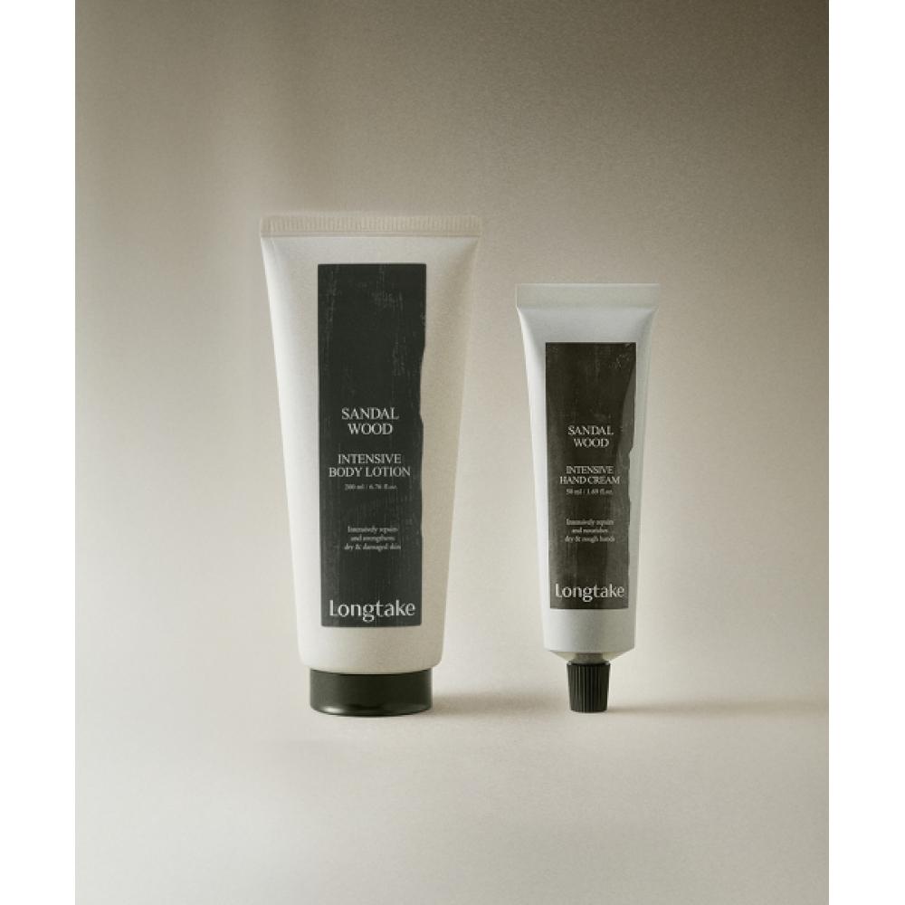 LongTake Body LoTion 200ml+hand Cream 50ml SeT  Sandalwood Black T   Pig 02 BLACK TEN PIG BODY LOTION & HAND CREAM