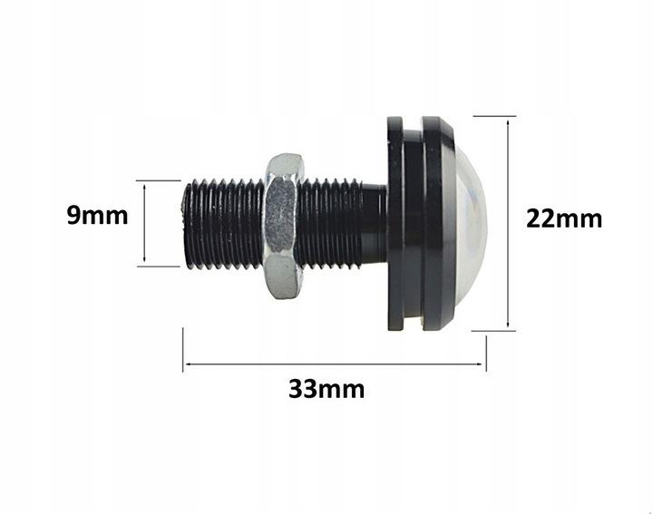 Światła Drl Led 24V Dzienne 2Szt 2X 120Lm Oczka 22Mm