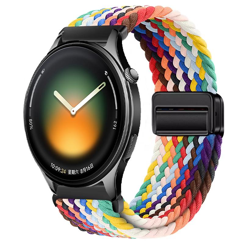 20mm 22mm Nylon Strap for Xiaomi Watch 5 S4 S3 S2 S1 Color 2/1 Sport Bracelet OPPO Watch S X2 3 Lite Realme Watch 5 S Wristband