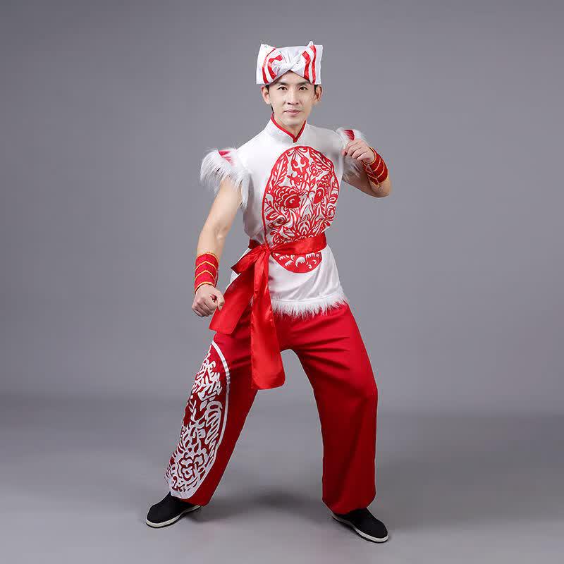 Traditional Chinese Ansai Dance Costume