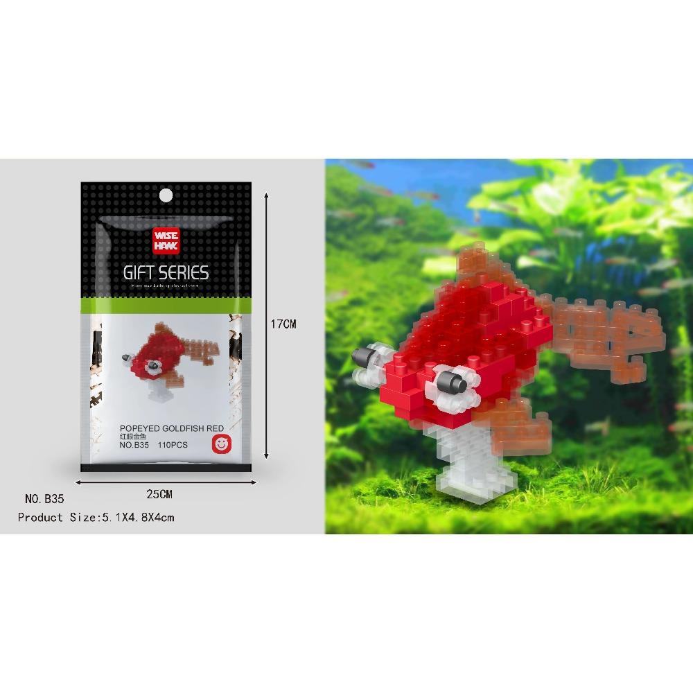 Mini Building Blocks 3D Animal Diamond Model Micro Bricks Dog Cat Bird Moose Wolf Panda Macaw Toys For Children Birthday Gifts