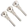 3PCS Trumpet Slide Screw Replacement Metal Trumpet Sound Pipe Screws for Wind Musical Instrument Maintenance