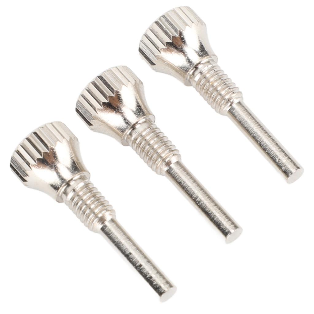 3PCS Trumpet Slide Screw Replacement Metal Trumpet Sound Pipe Screws for Wind Musical Instrument Maintenance