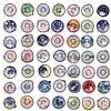 50 Girls' Records Fantasy Dream Graffiti Stickers Guitar Laptop Suitcase DIY Waterproof Stickers
