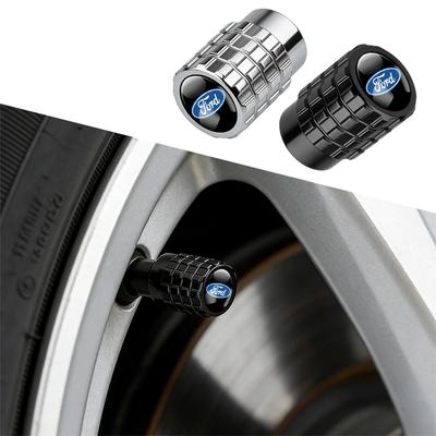 4PCS Car Wheel Tire Valve Caps For Cmax Focus Mk4 F150 Mk2 Fiesta Fusion Kuga Ranger Fiesta Mondeo Puma Ranger Accessories Djzh66