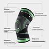 Outdoor Knitted Sports Knee Brace: Compression Wrap for Cycling, Basketball, Running - Shock Absorption & Protection