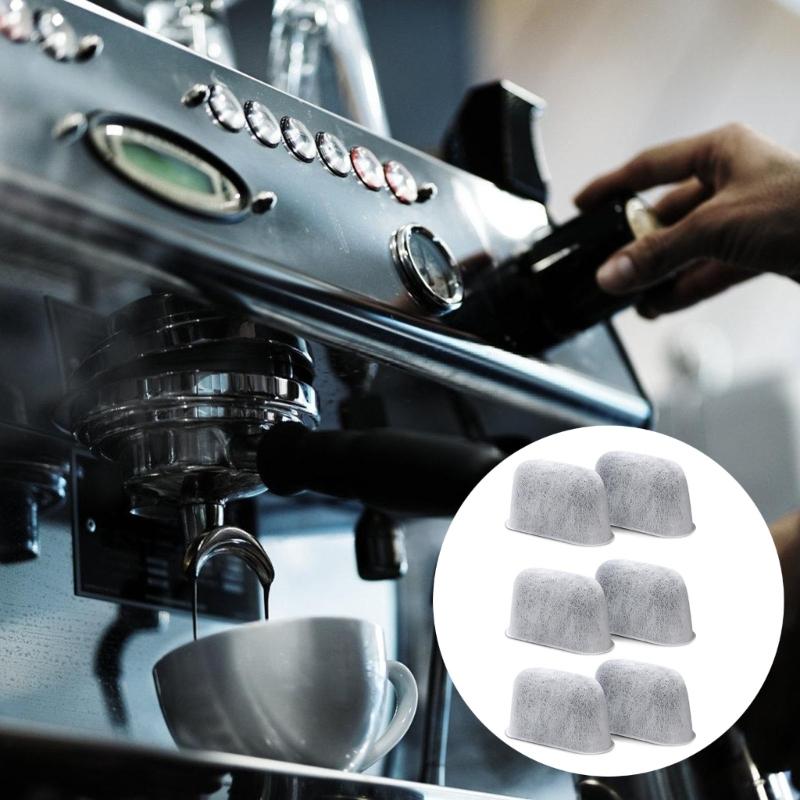 6Pcs Activation Carbon Water Filter Replacement for CFP301 CFP307 CFN601 ES601 ES655 ES701 Coffee Machine Accessories